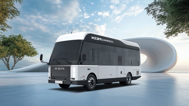 KGMC, 국내 최초 7ｍ급 저상 전기버스 개발 완료차명 'E-STANA'로 확정