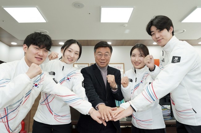 성남시청 빙상팀, 밀라노서 '금빛 질주'…역대 최고 성적 새로 썼다